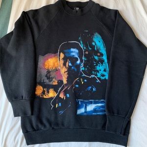 VTG 90’s Terminator sweater Size Large